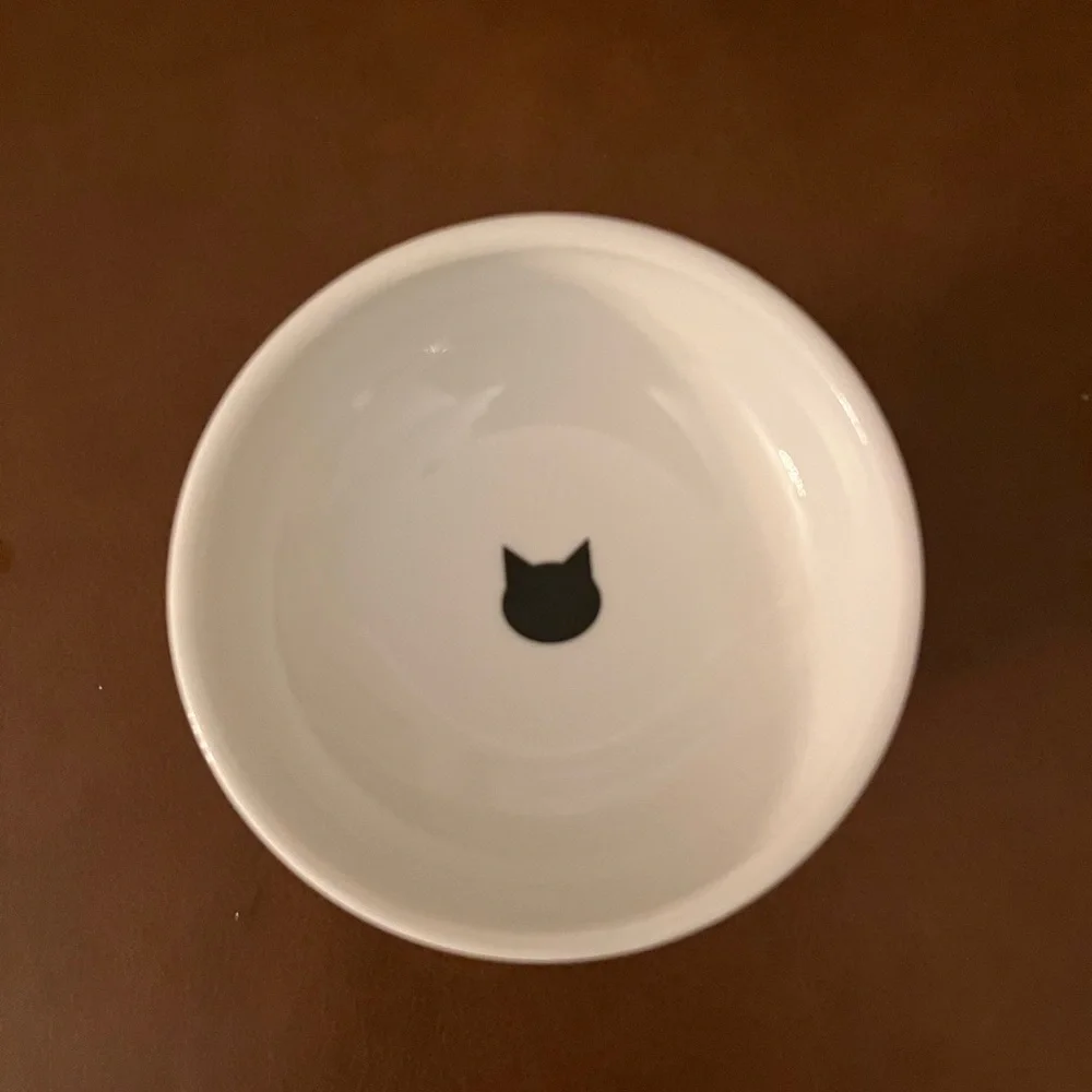 Necoichi Raised Cat Food Bowl